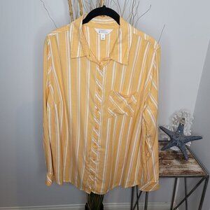 Market & Spruce Button Up Womens 1X